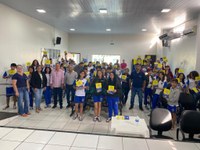 Câmara de Nova Santa Helena em parceria com a UVB e a Escola Municipal Monteiro dão início ao Projeto “Legislativo na Escola”