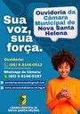 A Câmara de Vereadores de Nova Santa Helena conta com um moderno canal de comunicação da população com o Legislativo.