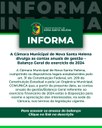 A Câmara Municipal de Nova Santa Helena divulga as contas anuais da gestão - Balanço Geral do exercício de 2024