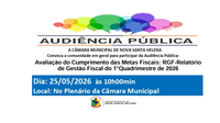 Audiência Pública - RGF 1°Quadrimestre de 2026