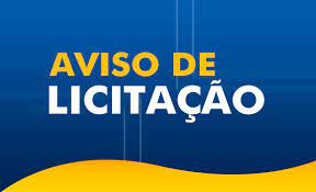 Aviso de Licitação - Aquisição de Bens Permanente - Abertura dia 02 de dezembro de 2021