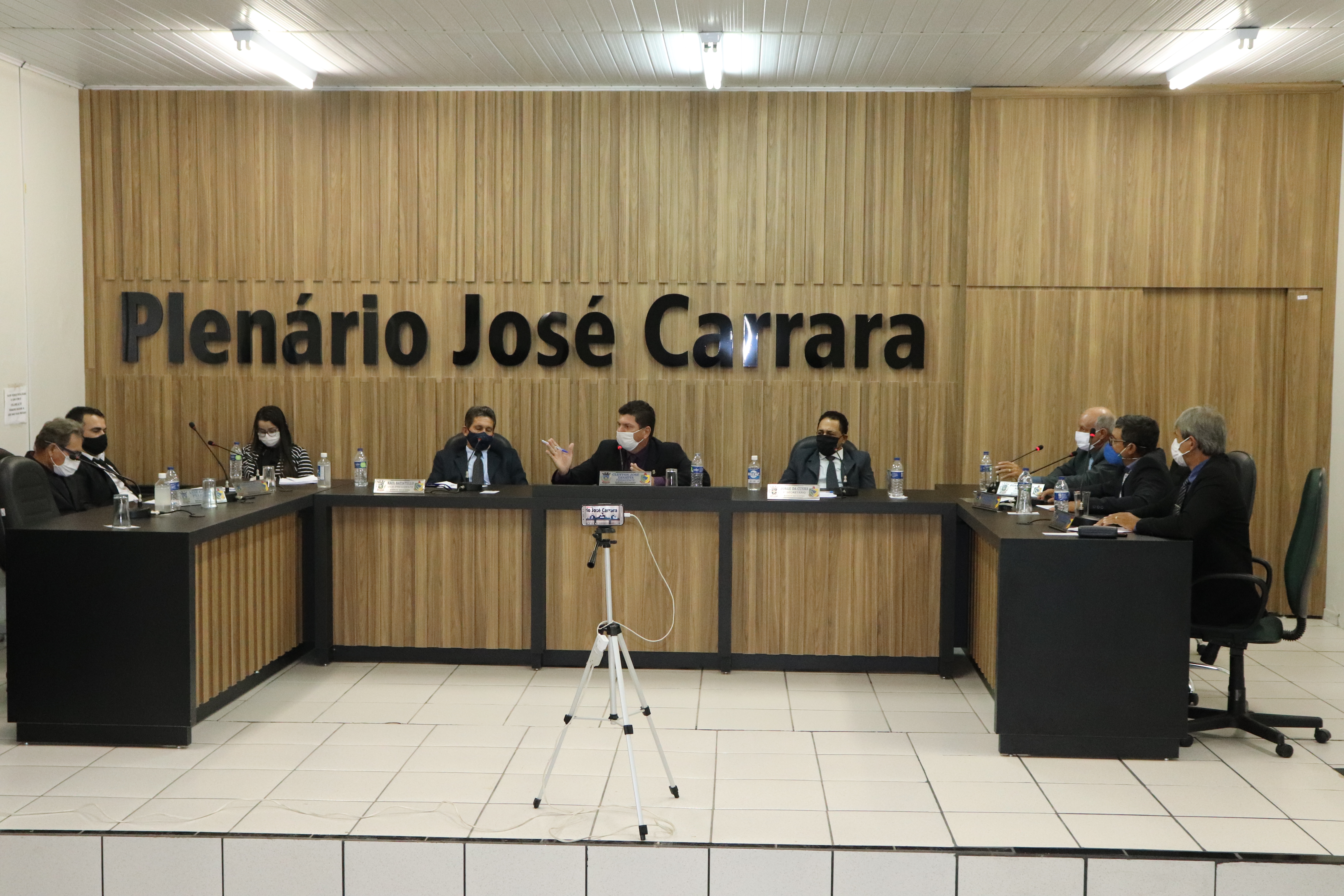 Sessão da Câmara de Nova Santa Helena teve apresentação de 02 projetos de lei e 01 requerimento solicitando relatório de gastos com Coronavírus