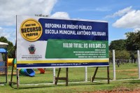 Vereadores de Nova Santa Helena prestigiaram a inauguração da reforma na Escola Antônio Pelissari na Vila Atlântica