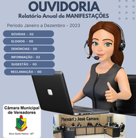 Ouvidoria do Legislativo de Nova Santa Helena divulga relatório de manifestações atendidas durante o ano de 2023
