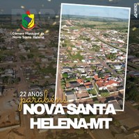 Parabéns Nova Santa Helena!