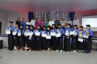 Vereadores de Nova Santa Helena prestigiaram a formatura dos agentes de saúde e endemias que participaram de curso técnico pela UFRGS